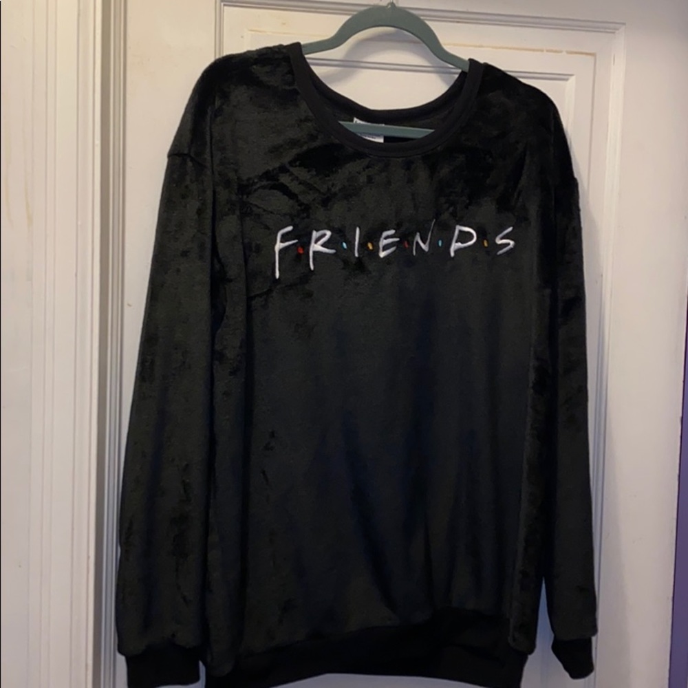 NWT Love Tribe super cozy black sweatshirt Macy’s